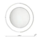 Oglinda EVIE LA3664580-Q Lucente - Home & Lighting