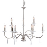 Candelabru FINSBURY PARK FP9 POL NICKEL Lucente - Home & Lighting