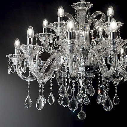 Candelabru Colossal Sp15 Transparente 114170 Lucente - Home & Lighting