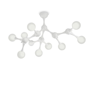 Lustra NODINO PL9 BIANCO 149622 Lucente - Home & Lighting