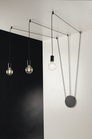 Lustra I-Habitat-Pl3 Ner Lucente - Home & Lighting