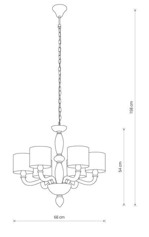 Candelabru NEWPORT VI 8156 Lucente - Home & Lighting