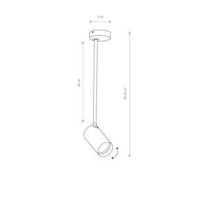 Spot Aplicat MONO LONG M 7671 Lucente - Home & Lighting