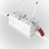 Spot Incastrat ALFA LED DL043-02-10W3K-SQ-W