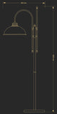 Lampadar Lido Lid-Ls-1(P)Gr Lucente - Home & Lighting