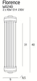 Aplica Florence W0240 Aplice Clasice Lucente