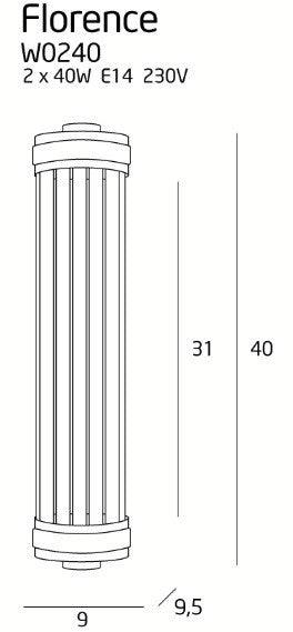 Aplica Florence W0240 Aplice Clasice Lucente