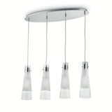 Lustra Kuky Clear Sp4 Transparente 023038 Lucente - Home & Lighting