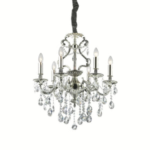 Candelabru Gioconda Sp6 Argento 044927 Lucente - Home & Lighting